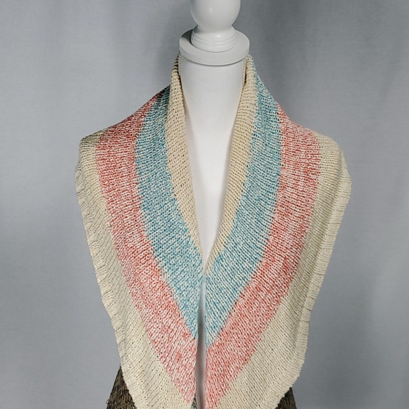 Cabi Skipper Color Block Striped Sweater Vest S - Picture 2 of 6